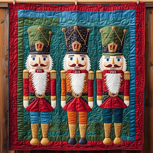 Winter Knight Quilted Blanket