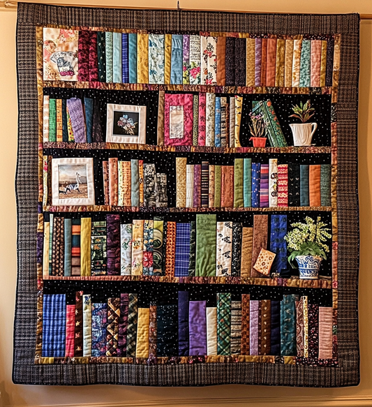 Wisdom Walls Quilted Blanket