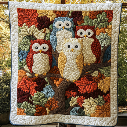 Wise Sentinel Quilted Blanket