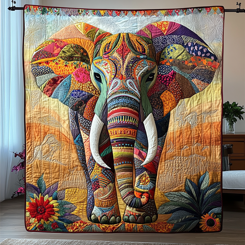 Wise Wanderer Quilted Blanket