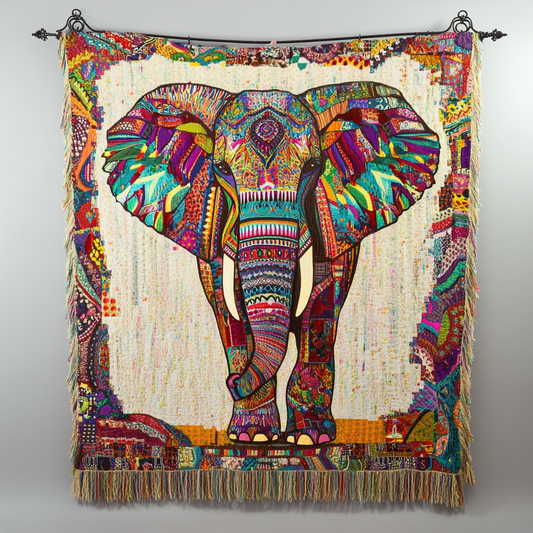 Wise Wanderer Woven Throw Blanket