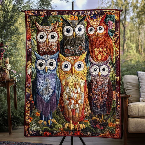 Wise Woods Quilted Blanket