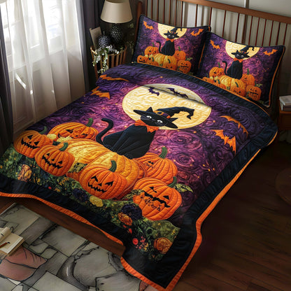 Witch Night Out 3-Piece Quilted Bedding Set