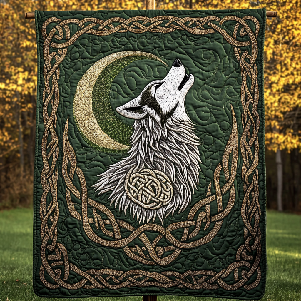 Wolfpack Wonders Quilted Blanket