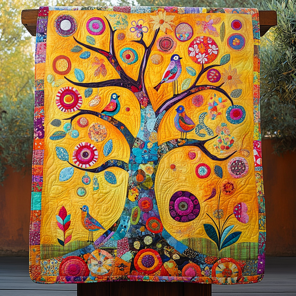Wonder Grove Quilted Blanket