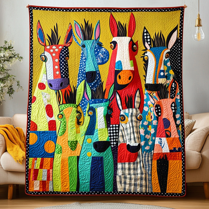 Wonkey Donkey Quilted Blanket