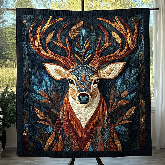 Woodland King Quilted Blanket