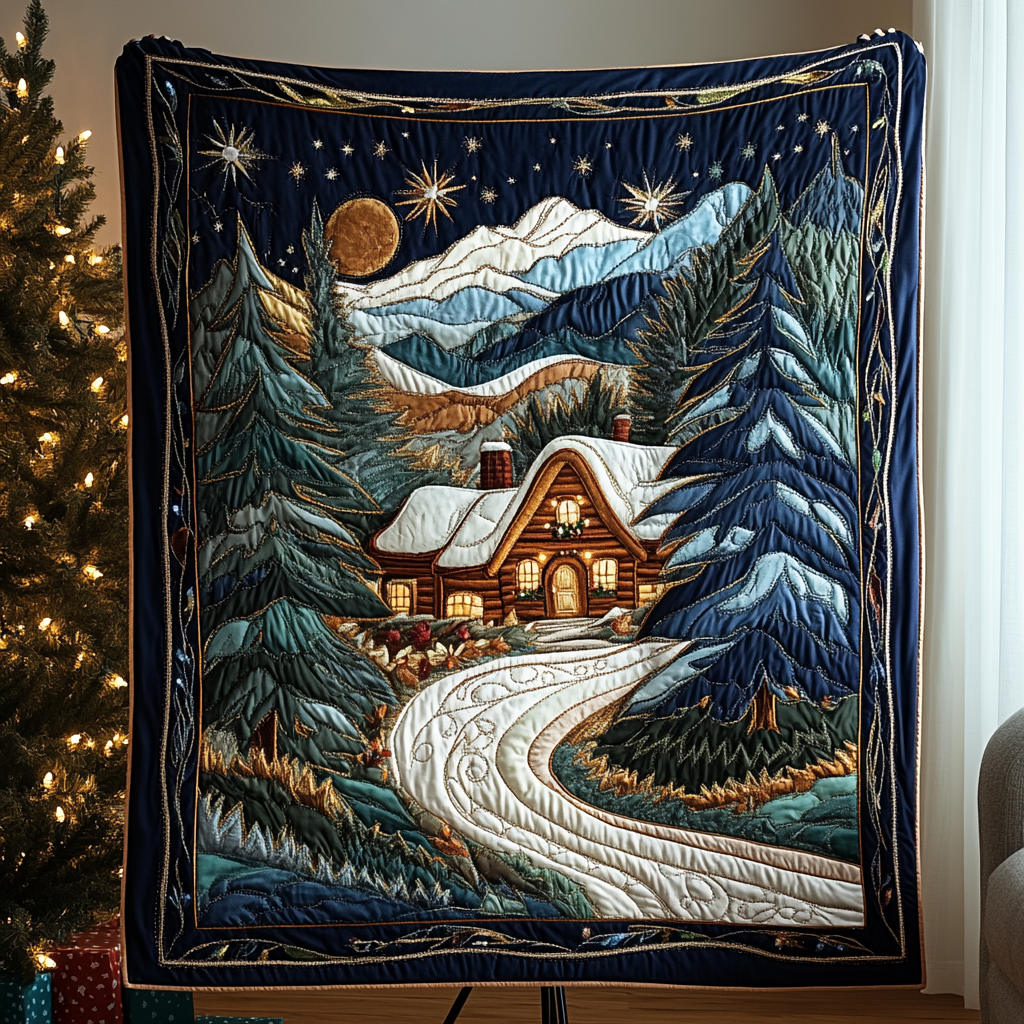 Woodland Wonders Quilted Blanket