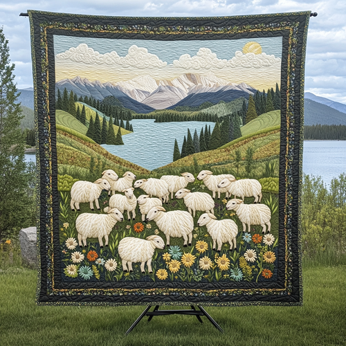 Woolly Dreams Quilted Blanket