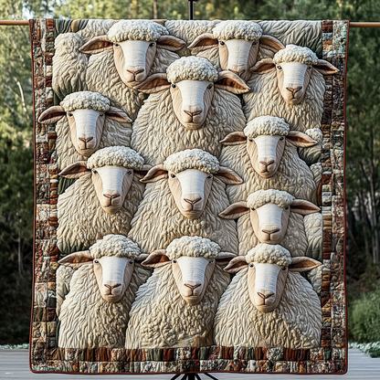 Wooly Wonders Quilted Blanket