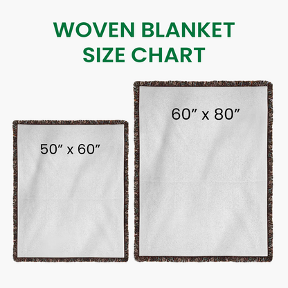 Turtle Tranquility Woven Throw Blanket