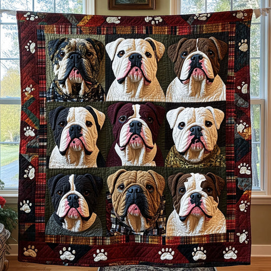 Wrinkled Charm Quilted Blanket