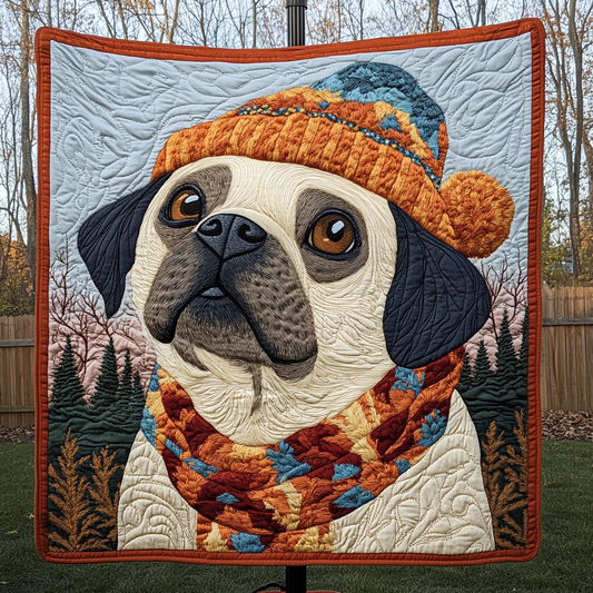 Wrinkled Wonder Quilted Blanket
