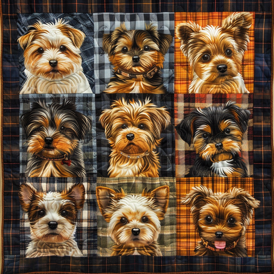 Yorkshire Charm Quilted Blanket
