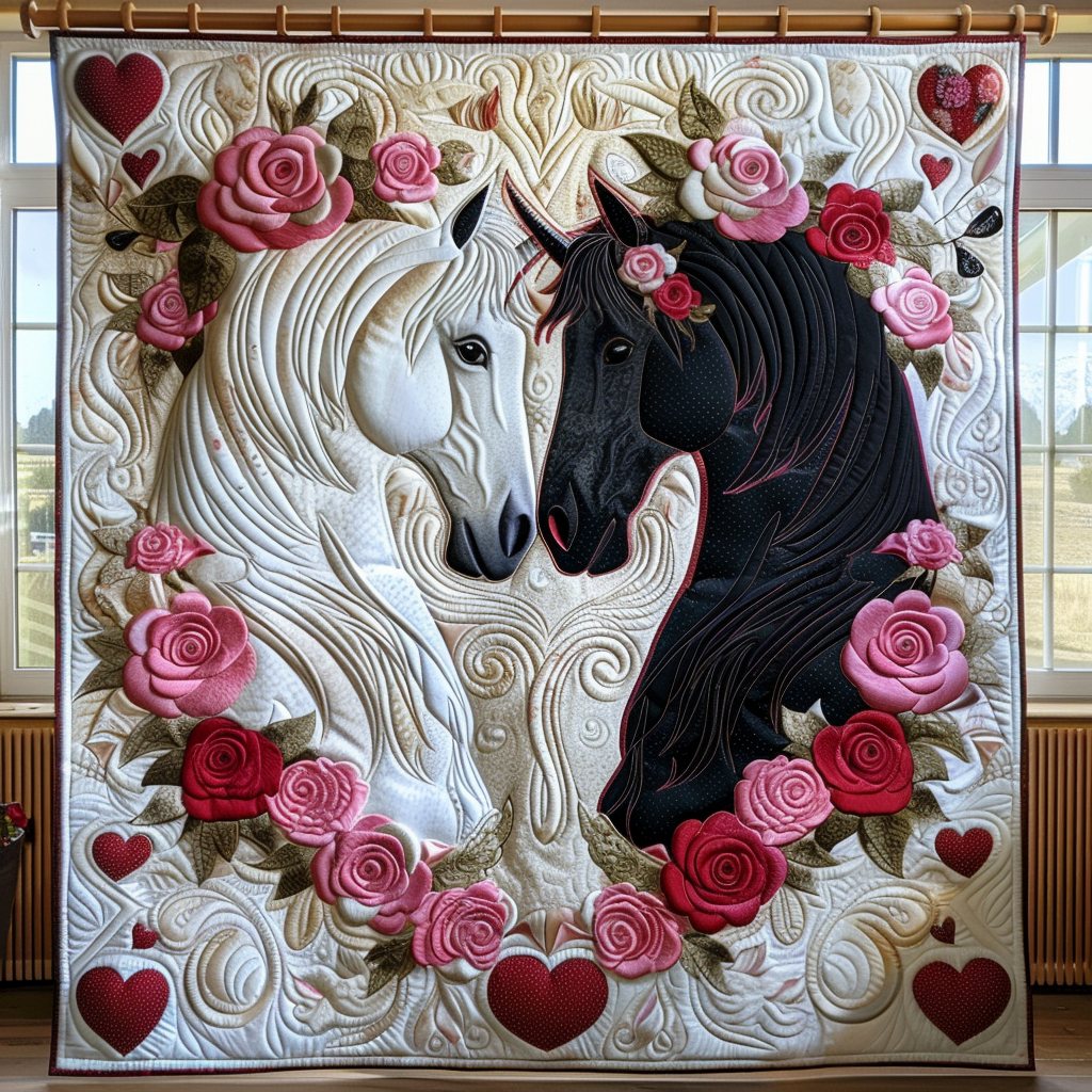 You And Me Quilted Blanket