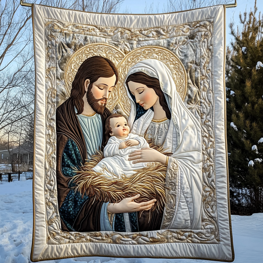 Bethlehem Starlight Quilted Blanket